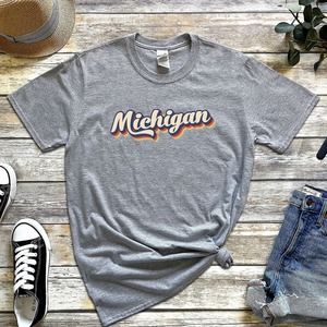 Michigan Shirt, Michigan T-shirt ,Michigan Gifts, Michigan Lover Shirt